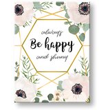  Slike na platnu sa tekstom Always be happy (moderne slike sa) | shoptok.hr