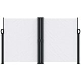  Zložljiva stranska tenda bela 140x1000 cm | Shoptok.si
