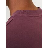 Jack & Jones Majica 'JJECALEB' marine / vinsko rdeča / bela | Shoptok.si