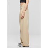 Urban Classics Women's trousers with ultra-wide pleating at the front sand beige | shoptok.hr
