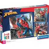 Clementoni Spiderman 3x48 komada Supercolor puzzle - | shoptok.hr