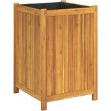 Maison Chic Vrtno cvetlično korito - Cvetlični Lonec s podlogo 50x50x75 cm trden akacijev les, (21790280) Cene