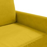  Trosjed žuti 180 cm baršunasti | shoptok.hr