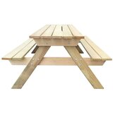  za piknik 150 x 135 x 71,5 cm drveni | shoptok.hr