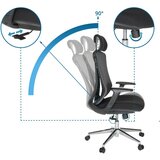 MID.YOU Pisarniški Stol Faleo B, Črna | Shoptok.si