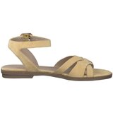 s.Oliver Sandali & Odprti čevlji Ledersandale 5-28100-28-512 Bež | Shoptok.si