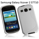  Gumijasti / gel etui S-Line za Samsung Galaxy Xcover 2 S7710 - beli Cene