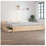  Posteljni okvir s predali 180x200 cm 6FT | Shoptok.si