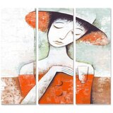 Wallity Slike u setu od 3 kom 20x50 cm - Cijene