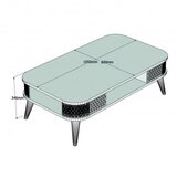 Hanah home Eylül - Walnut klubska mizica, (20782809) | Shoptok.si