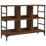  Komoda smeđa boja hrasta 102x32x73,5 cm od konstruiranog drva | shoptok.hr