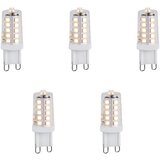 LUEDD Set van 5 G9 dimbare LED lampen 1.2W 100 lm 2700K Cene