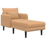  Preveliki šezlong Bež Bouclé - Bež 71 cm | shoptok.hr