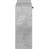  Ormar za cipele na zidu HAARLEM 71 x 17 x 43 cm Betonska siva | shoptok.hr