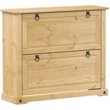 Maison Chic Omarica za obutev - Kopa za čevlje Corona 99x32x85 cm trdna borovina, (21777748) | Shoptok.si