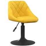  Barski stolac boja senfa baršunasti | shoptok.hr