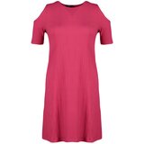 Trendyol Curve Fuchsia Cutout Detailed Knitted Dress | shoptok.hr