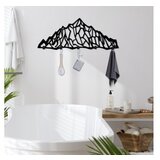 WALLXPERT metalna zidna kuka crna boja striped mountains | ePonuda.com