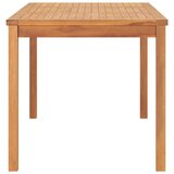  Vrtni blagovaonski stol 160 x 80 x 77 cm od masivne tikovine | shoptok.hr