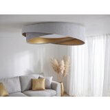  LED stropna svetiljka GALAXY MODERN LED/24W/230V preč. 55 cm siva/zlatna | Eponuda.com