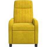  Fotelja s nagibom Žuta Baršun | shoptok.hr