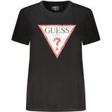 Guess Jeans SHORT SLEEVE T-SHIRT WOMEN BLACK | Shoptok.si