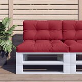  Jastuk za palete boja vina 80 x 40 x 12 cm od tkanine | shoptok.hr