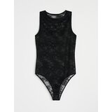 Sinsay Čipkasto body bez rukava | shoptok.hr