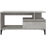  Stolić za kavu boja betona 90x49x45 cm konstruirano drvo | shoptok.hr