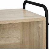  TV ormar 140 x 39,5 x 50 cm Hrast sonoma Konstruirano drvo | shoptok.hr