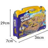 ISO TRADE pješčanik u koferu s dizalicom, 3 građevinska vozila i 1,5 kg pijeska | shoptok.hr
