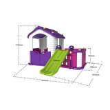  Dječja kućica Garden 3u1 - ljubičasta | shoptok.hr