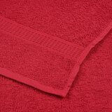  Ručnici za kupanje 4 kom crveni 100x150 cm 360 gsm 100% pamuk | shoptok.hr