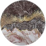 Vitaus Rjava/v zlati barvi pralna okrogla preproga ø 80 cm – | Shoptok.si