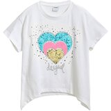 Desigual Majica mešane barve / bela u