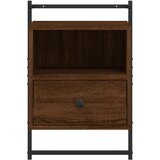  Noćni ormarić zidni boja hrasta 40x30x61 cm konstruirano drvo | shoptok.hr