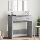 vidaXL Toaletna mizica z ogledalom betonsko siva 80x39x80 cm Cene