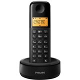 Philips fiksni bežični telefon D160 ekran 1.6inc, black cene