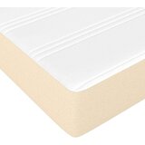  S oprugama i madracem krem 200 x 200 cm od tkanine | shoptok.hr
