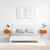  Noćni ormarić s ladicama 2 pcs Vosak smeđa 37 x 35 x 18,5 cm | Eponuda.com