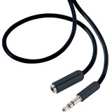 SpeaKa Professional JACK audio produžni kabel [1x JACK utikač 3.5 mm - 1x JACK utičnica 3.5 mm] 5 m crn SuperSoft Cijene