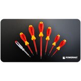 Powermat IZOLIRANI SET ODVIJAČA ZA ELEKTRIČARE 1000V, 7-DIJELNI (KUTIJICA) PM-ZW-7ZI | shoptok.hr