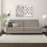 Støraa Bež žametna sedežna garnitura 207 cm Presley – | Shoptok.si