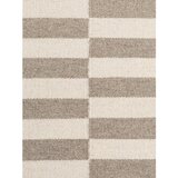 Hanse Home Bel/siv obojestranski/ročno tkan volnen tekač 80x200 cm Vika – | Shoptok.si