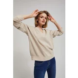 Moodo V-neck sweatshirt