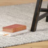 Kayoom RAVNO TKANA PREPROGA 80/150 cm tkano srebrne barve | Shoptok.si