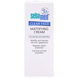 Sebamed Clear Face Mattifying mat krema za mastno in aknasto kožo 50 ml za ženske | Shoptok.si