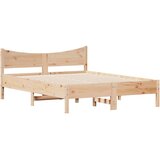 Okvir kreveta bez madraca 135 x 190 cm od masivne borovine | shoptok.hr