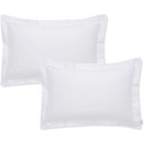 Bianca set od 2 bijela pamučna satenska jastuka Oxford, 50 x 75 cm Cijene