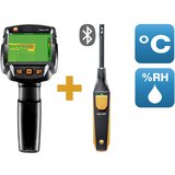 testo 872s komplet za diagnozo konstrukcije - termovizijska kamera 872 s sondo za vlažnost Bluetooth 605i 872s Baudiagnose-Set toplotna kamera -30 do +650 °C 240 x 180 Pix, (20641157) Cene